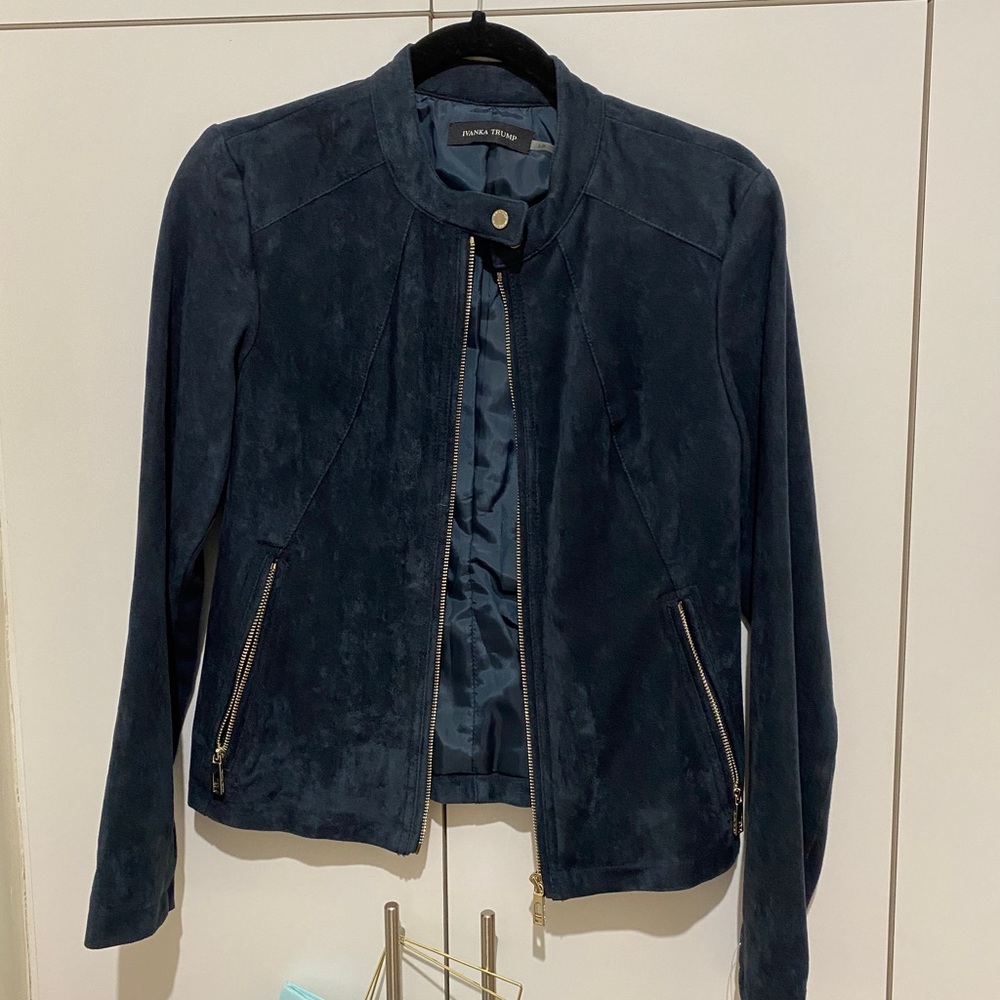 Ivanka Trump suede jacket